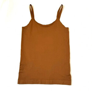 by Anthropologie Burnt Orange Camisole Tank Top Size Medium